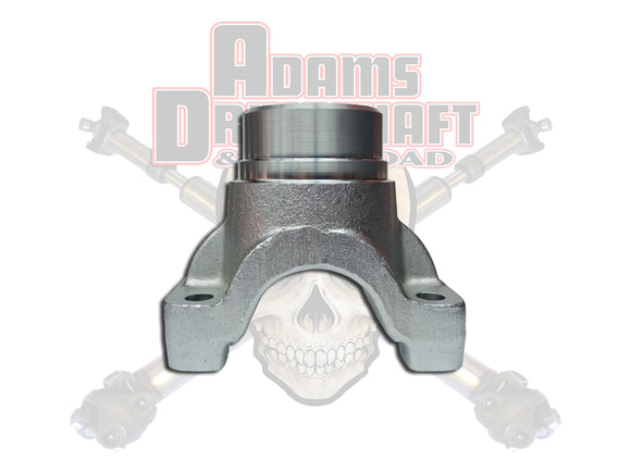Adams Driveshaft Forged Dana 60, Dana 70 Front or Rear 1350 Series Pinion Yoke U-Bolt Style