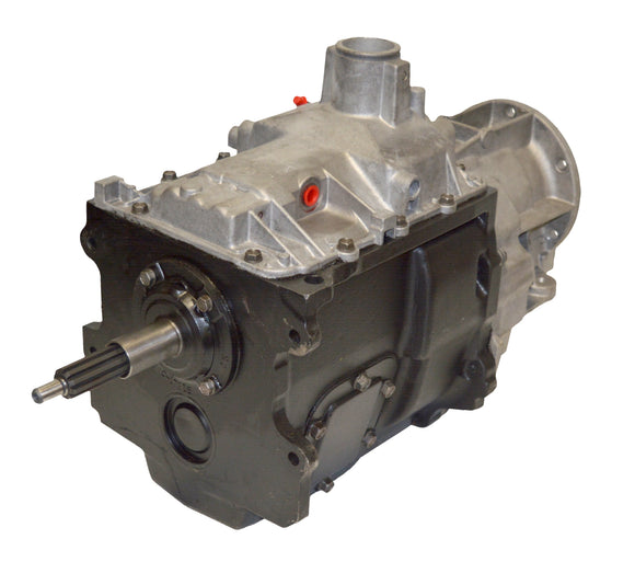 Remanufactured NV4500 Manual Transmission, 1991-94 GM 2500/3500, 4WD, External Slave Cylinder, Round Shifter Stub Opening In The Top Cover
