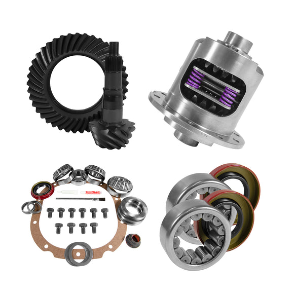 8.8" Ford 4.11 Rear Ring & Pinion, Install Kit, 31spl Posi, 2.99" Axle Bearings