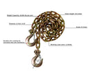 BulletProof Medium Duty 5/16" Safety Chains (Pair)-6