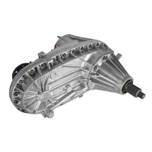 Remanufactured NP273 Transfer Case, Upgraded Heavy Duty Replacement, 2007-11 Dodge Ram 3500, Automaitc Transmission Except 6.7L Diesel, Bolt On Rear Yoke, Splined Shift Shaft