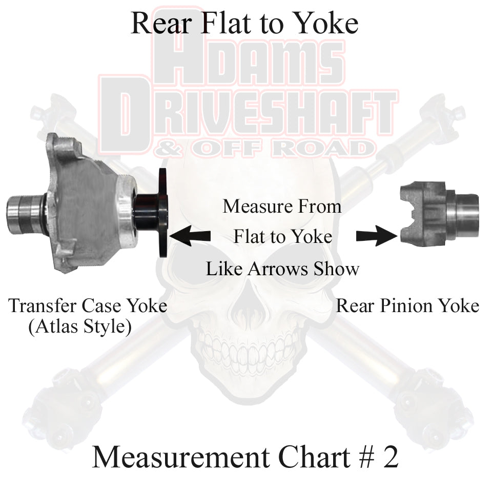 Jeep TJ RUBICON REAR 1350 CV Driveshaft [EXTREME DUTY SERIES]