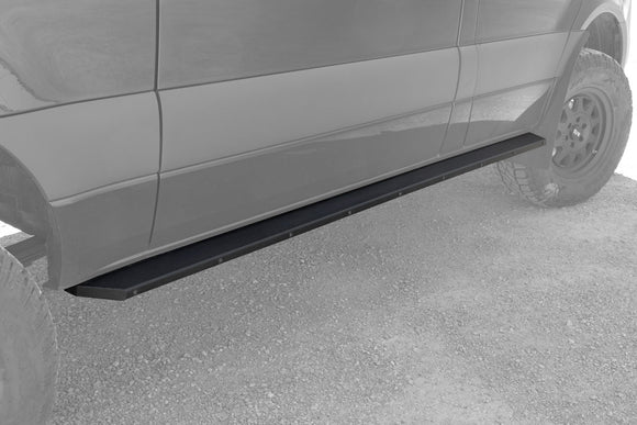 Van Compass Front Chassis Brackets For 2 In Vc Lift, Rocker Guards - Sprinter 4X4 *3 Box Kit*