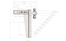 BulletProof 3.0" Heavy Duty 16" Drop/Rise Hitch-5