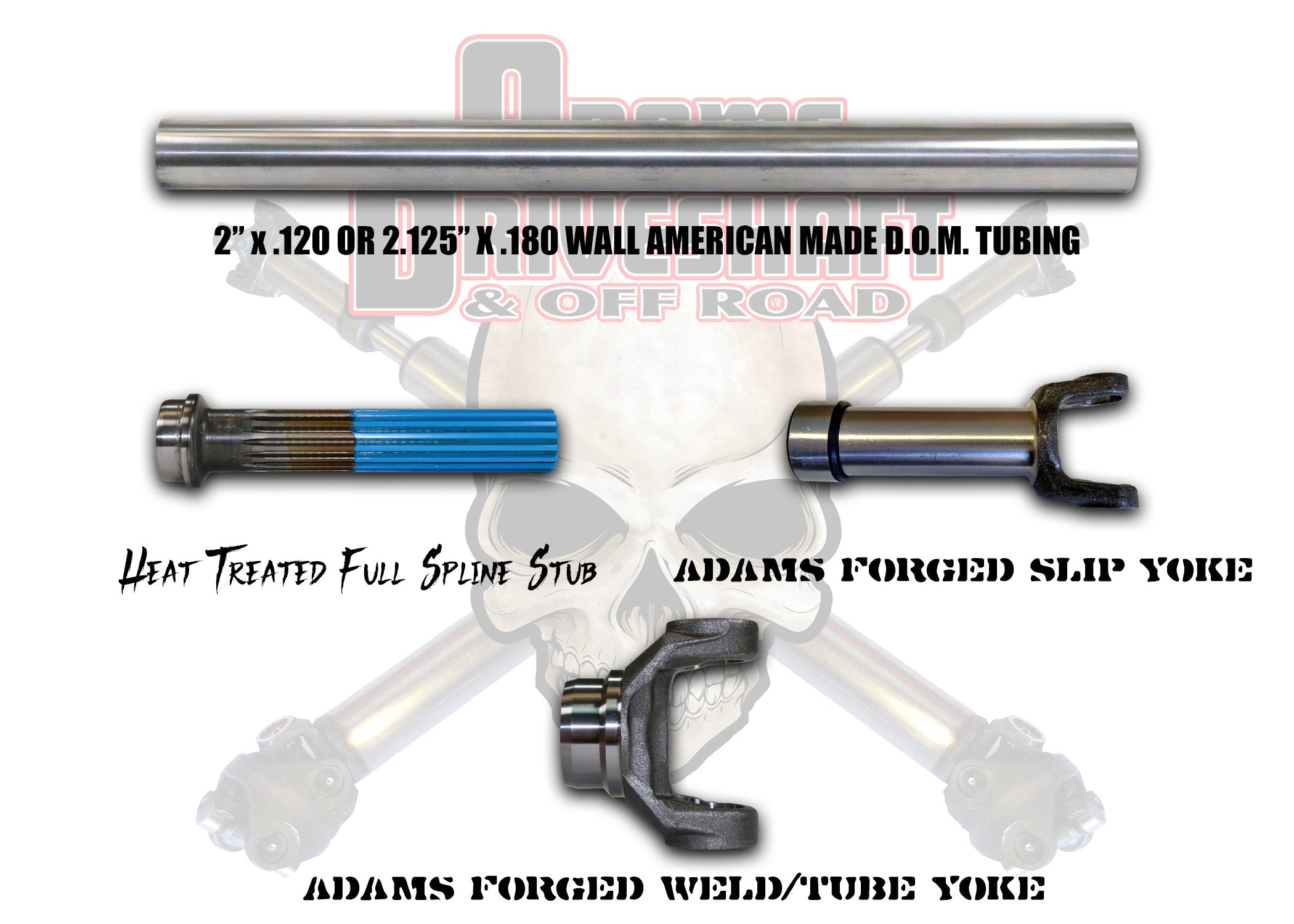 Adams Driveshaft's Build your Own - DIY - Offroad Buggy, Jeep Driveshaft, Etc. in 1310 Series - 0