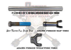 Adams Driveshaft's Build your Own - DIY - Offroad Buggy, Jeep Driveshaft, Etc. in 1310 Series - 0