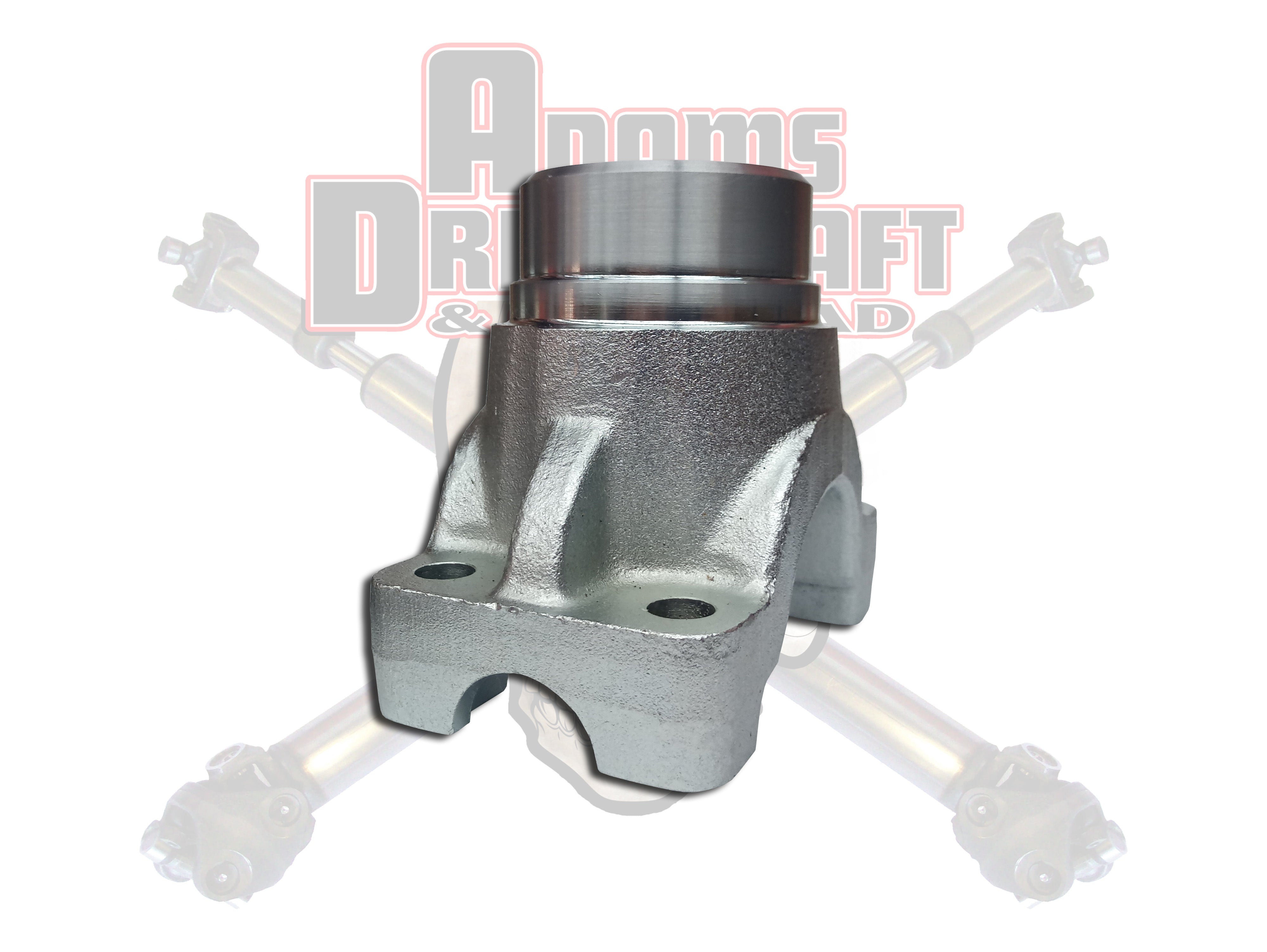 Adams Forged Jeep JT Sahara Rear 1350 Series Pinion Yoke U-Bolt Style with an M220 Differential.