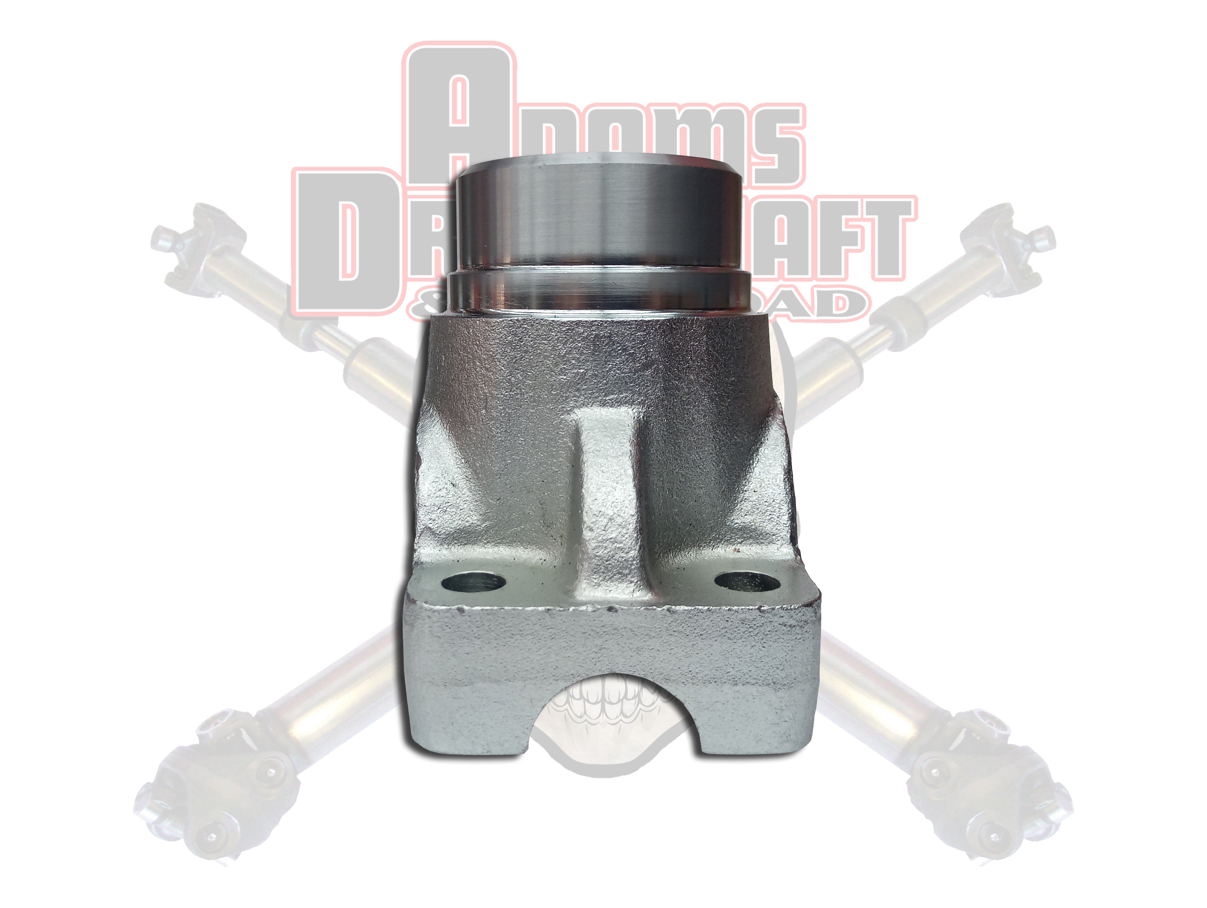 Adams Driveshaft Forged Dana 60, Dana 70 Front or Rear 1350 Series Pinion Yoke U-Bolt Style