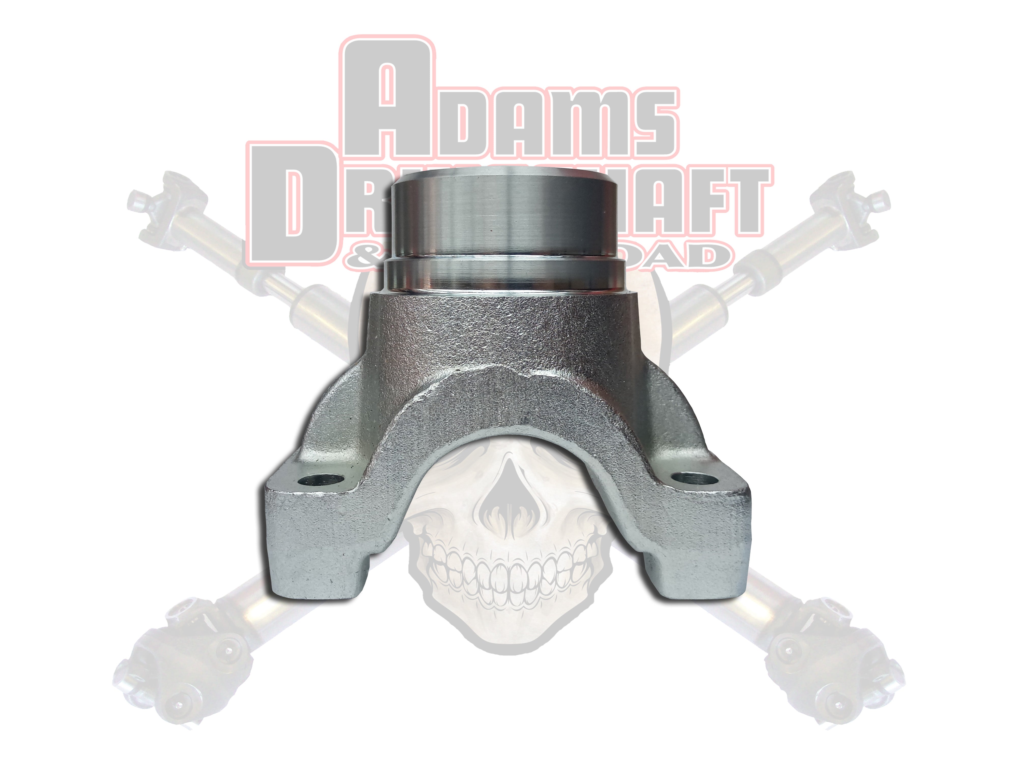 Adams Forged Jeep JL Sahara Rear 1350 Series Pinion Yoke U-Bolt Style with an M220 Differential.