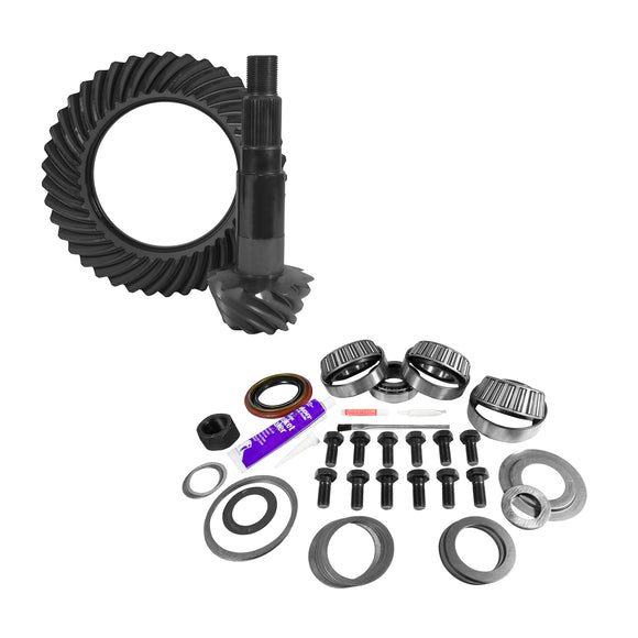 11.25" Dana 80 3.73 Rear Ring & Pinion, Install Kit, 4.125" OD Head Bearing