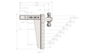 BulletProof 2.5" Heavy Duty 14" Drop/Rise Hitch-5