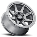ICON Alloys Rebound Pro, Titanium, 17 x 8.5 / 5 x 5, -6mm Offset, 4.5" BS-7