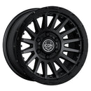 ICON Alloys Recon Pro, Satin Black, 18 x 9 / 6 x 5.5, 25mm Offset, 6" BS-1