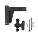 BulletProof 2.5" Shank Heavy Duty 6" Drop/Rise Hitch-2