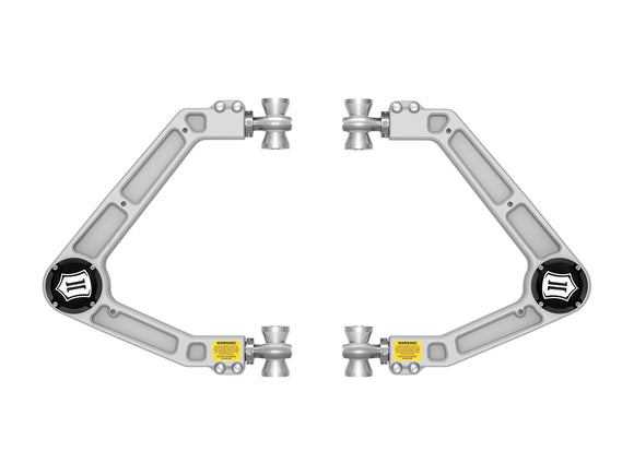 ICON 2023-2026 Chevrolet Colorado WT, LT, & Z71, Billet Upper Control Arms, w/ Delta Joint PRO