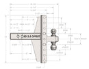 BulletProof 2.5" Extreme Duty 4" & 6" Offset Hitch-4