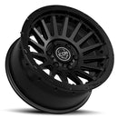 ICON Alloys Recon Pro, Satin Black, 18 x 9 / 6 x 5.5, 25mm Offset, 6" BS-3