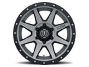 ICON Alloys Rebound, Titanium, 17 x 8.5 / 6 x 5.5, 25mm Offset, 5.75" BS-2