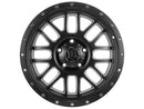ICON Alloys Alpha, Satin Black, Milled Windows, 20x9 / 5x150, 16mm OS, 5.625" BS-6