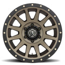 ICON Alloys Compression, Bronze, 18 x 9 / 6 x 135, 6mm Offset, 5.25" BS-2