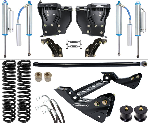 Carli Dominator 2.5 System, Base, 4.5” Lift, 2005-07 Ford F250/F350, Diesel