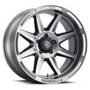 ICON Alloys Bandit, Gun Metal, 20 x 10 / 6 x 135, -24mm Offset, 4.5" BS-1