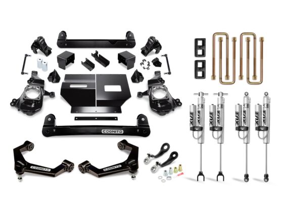 Cognito 4-Inch Performance Lift Kit with Fox PSRR 2.0 Shocks for 2020-2026 Silverado/Sierra 2500/3500 2WD/4WD