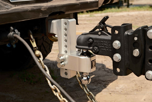 BulletProof 2.5" Aluminum Medium Duty 6" Drop/Rise Hitch