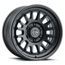 ICON Alloys Anza, Satin Black, 17 x 8.5 / 6 x 135, 6mm Offset, 5" BS-1