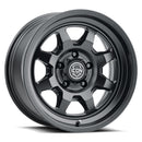 ICON Alloys Nuevo, Satin Black, 17 x 8.5 / 5 x 5, -6mm Offset, 4.5" BS-1