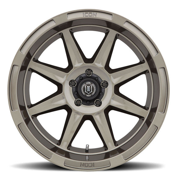 ICON Alloys Bandit, Gloss Bronze, 20 x 10 / 5 x 150, -24mm Offset, 4.5" BS