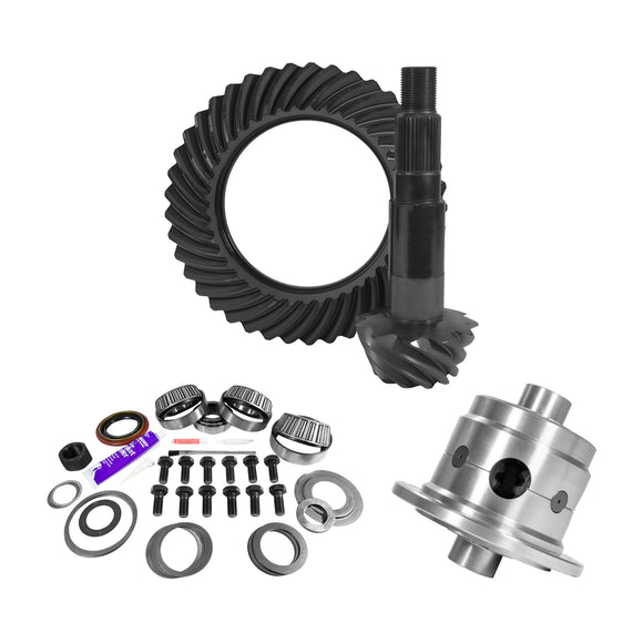 11.25" Dana 80 3.73 Rear Ring & Pinion, Install Kit, 35 Spline Posi, 4.125" BRG