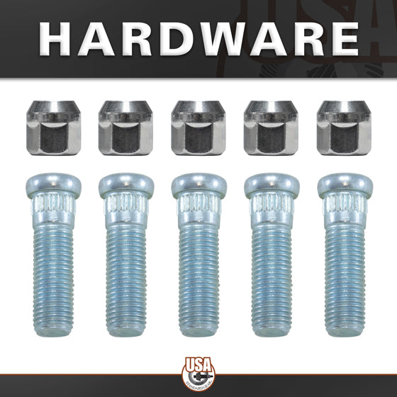 Rear Axle Kit Fits GM 8.2"/8.5" Diff 28 Spline 30-1/2" Long