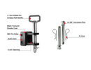 BulletProof Medium Duty 2-Tang Clevis with 1" Pin-5