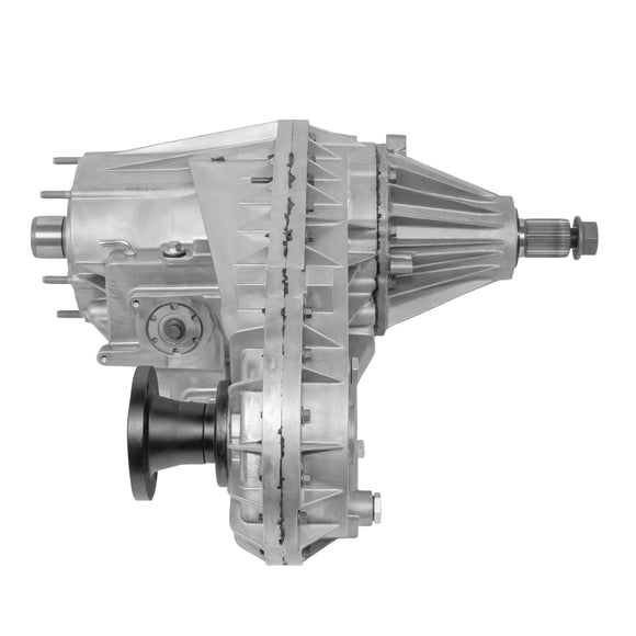 Remanufactured NP273 Transfer Case, 2007-12 Dodge Ram 3500, Manual Transmission, or 6.7L Diesel With Automatic Transmission, Bolt On Rear Yoke, Splined Shift Shaft