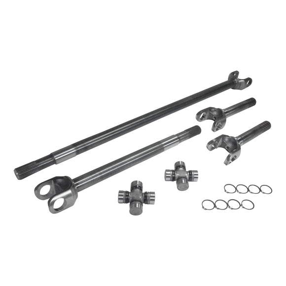 Yukon Chromoly Front Axle Kit, GM 8.5”, Both Sides, 19/28 Spline, 1310 U-Joints