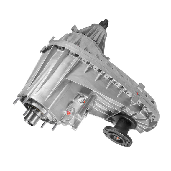 Remanufactured NP273 Transfer Case, Upgraded Heavy Duty Replacement, 2007-11 Dodge Ram 3500, Automaitc Transmission Except 6.7L Diesel, Bolt On Rear Yoke, Splined Shift Shaft