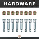 Rear Axle Kit Fits GM 9.5" Diff 33 Spline LH 34.8" Long-3