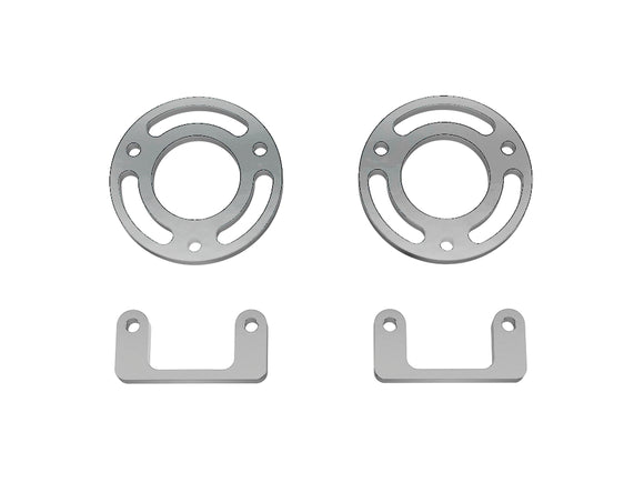 ICON Alloys 2019-2026 Chevrolet Silverado 1500/GMC Sierra 1500, Front, 2" Lift, Billet Coilover Spacer Kit