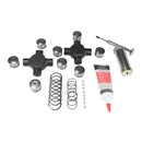 USA Standard Gear Chromoly Front Axle Kit, GM 8.5”, 19/28 Spline, Super Joints-2