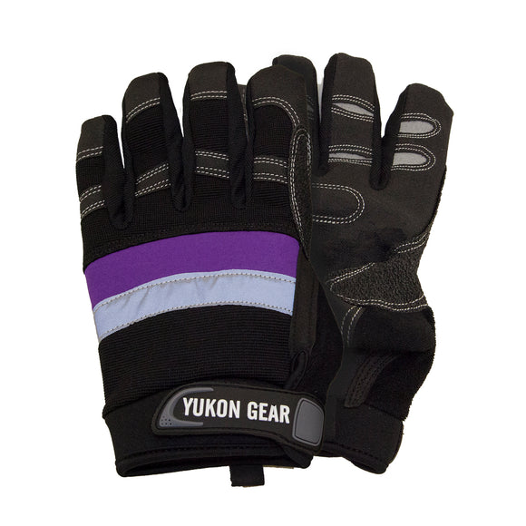 Yukon Recovery Gloves with textured rubber palms and fingers and nylon upper