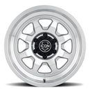 ICON Alloys Nuevo, Silver Machined, 17 x 8.5 / 6 x 5.5, 25mm Offset, 5.75" BS-2