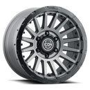 ICON Alloys Recon Pro, Charcoal, 18 x 9 / 6 x 5.5, 0mm Offset, 5" BS-1