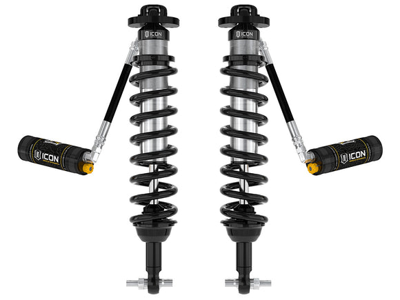 ICON 2021-2026 Ford Bronco, Front, 1.5-4” Lift, V.S. 2.5 Series Coilover Kit, Remote Reservoir w/ CDCV, Pair