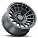ICON Alloys Recon SLX, Satin Black, 17 x 8.5, 5 X 4.5, 0MM Offset, 4.75" BS-3