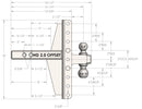 BulletProof 2.0" Heavy Duty 4" & 6" Offset Hitch-5