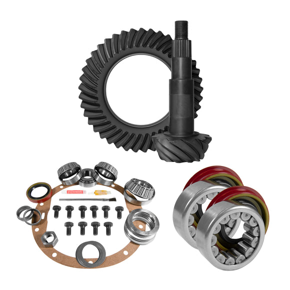8.5" GM 3.42 Rear Ring & Pinion, Install Kit, Axle Bearings, 1.78" Case Journal