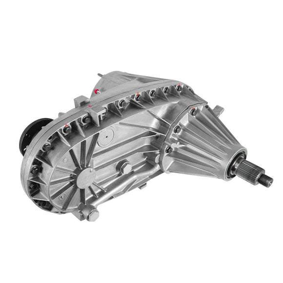 Remanufactured NP271 Transfer Case, Upgraded Heavy Duty Replacement, 2007-10 Dodge Ram 3500, Manual Transmission or 6.7L Diesel With Automatic Transmission, Bolt On Rear Yoke, 1.5" Hex Position Switch