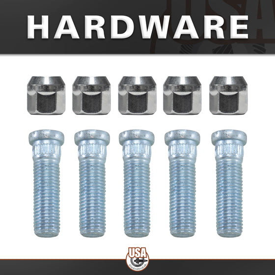 Rear Axle Kit Fits GM 7.5" Diff 26 Spline 26-7/8" Long
