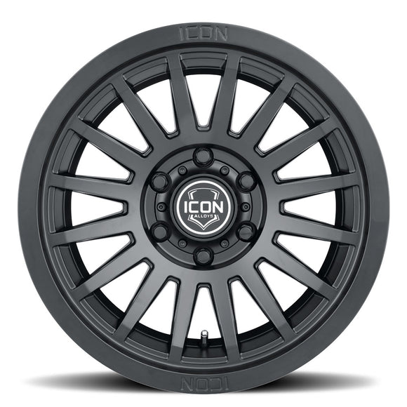 ICON Alloys Recon SLX, Satin Black, 17 x 8.5, 5 X 4.5, 0MM Offset, 4.75" BS